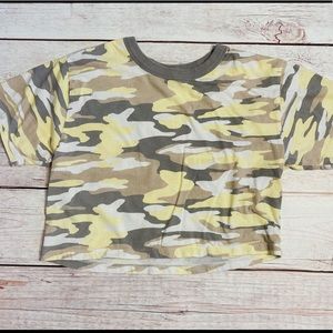 📌Wild Fable • Camo • Cropped Tee